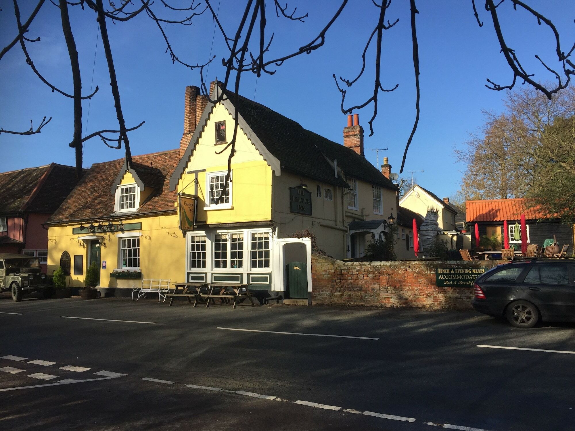 The Peacock Inn Chelsworth Exterior photo